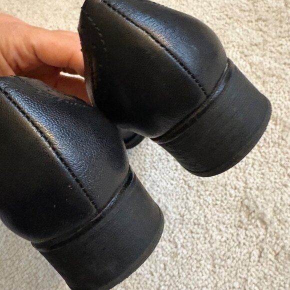 Naturalizer Leather Tassel Loafers Vintage-Classic Comfort Slip-On Heels Sz 5.5 - Picture 6 of 8